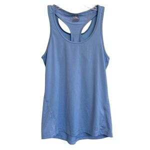 Calia Light Blue Women's Cut Out Back Sleeveless Tank Top XS